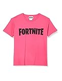 Popgear Fortnite Camiseta, Rosa, 12-13 Años para Niños