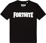 Fortnite Camiseta para Niños (16 años, Negro)